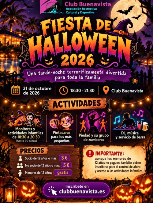 Fiesta de Halloween 2026